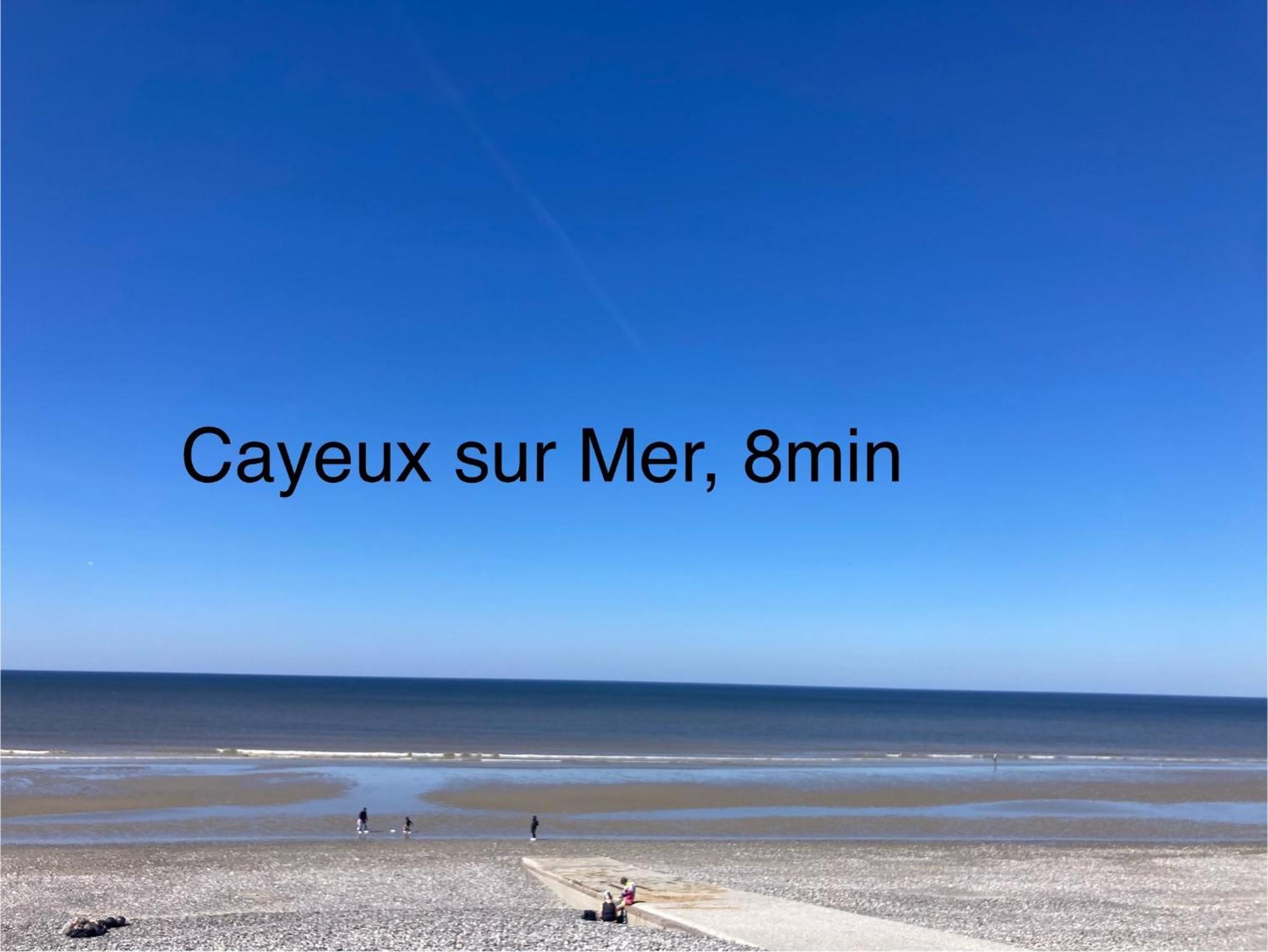 La Vue De Chateau, Maison Neuve En Baie De Somme Vaudricourt エクステリア 写真